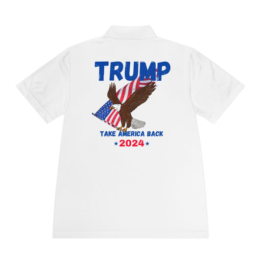 Take America Back Falcon 100% Polyester Polo