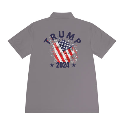 Trump 2024 Campaign 100% Polyester Polo - Assorted Colors