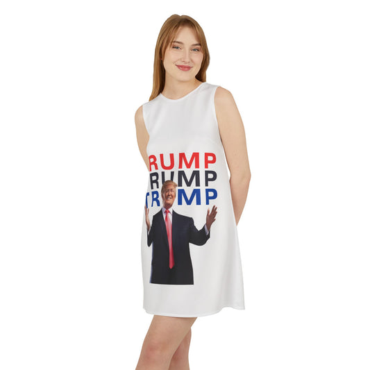 Girls Sparking Trump Resilience Sleeveless Dress