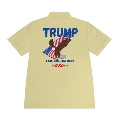 Take America Back Falcon 100% Polyester Polo