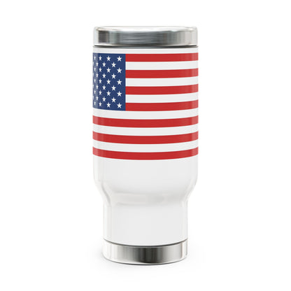 American Flag Stainless Steel Mug