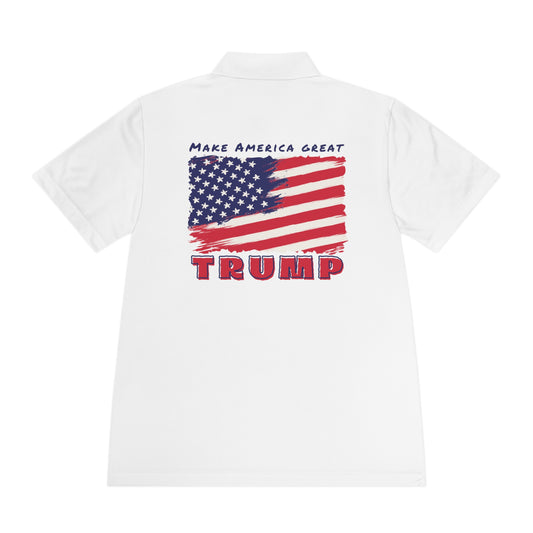 Make America Great 100% Polyester Polo - Assorted Colors