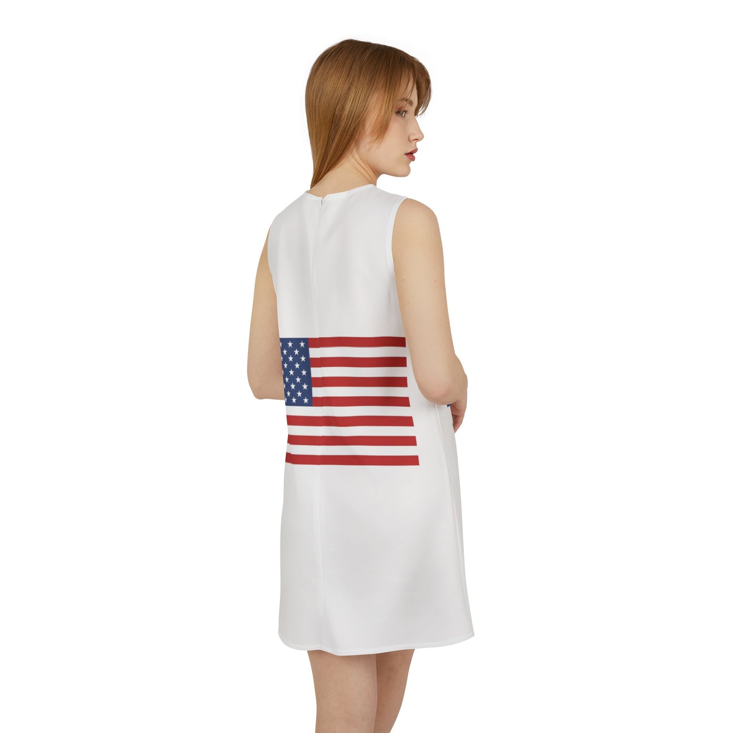 Girls Sparking Trump Resilience Sleeveless Dress