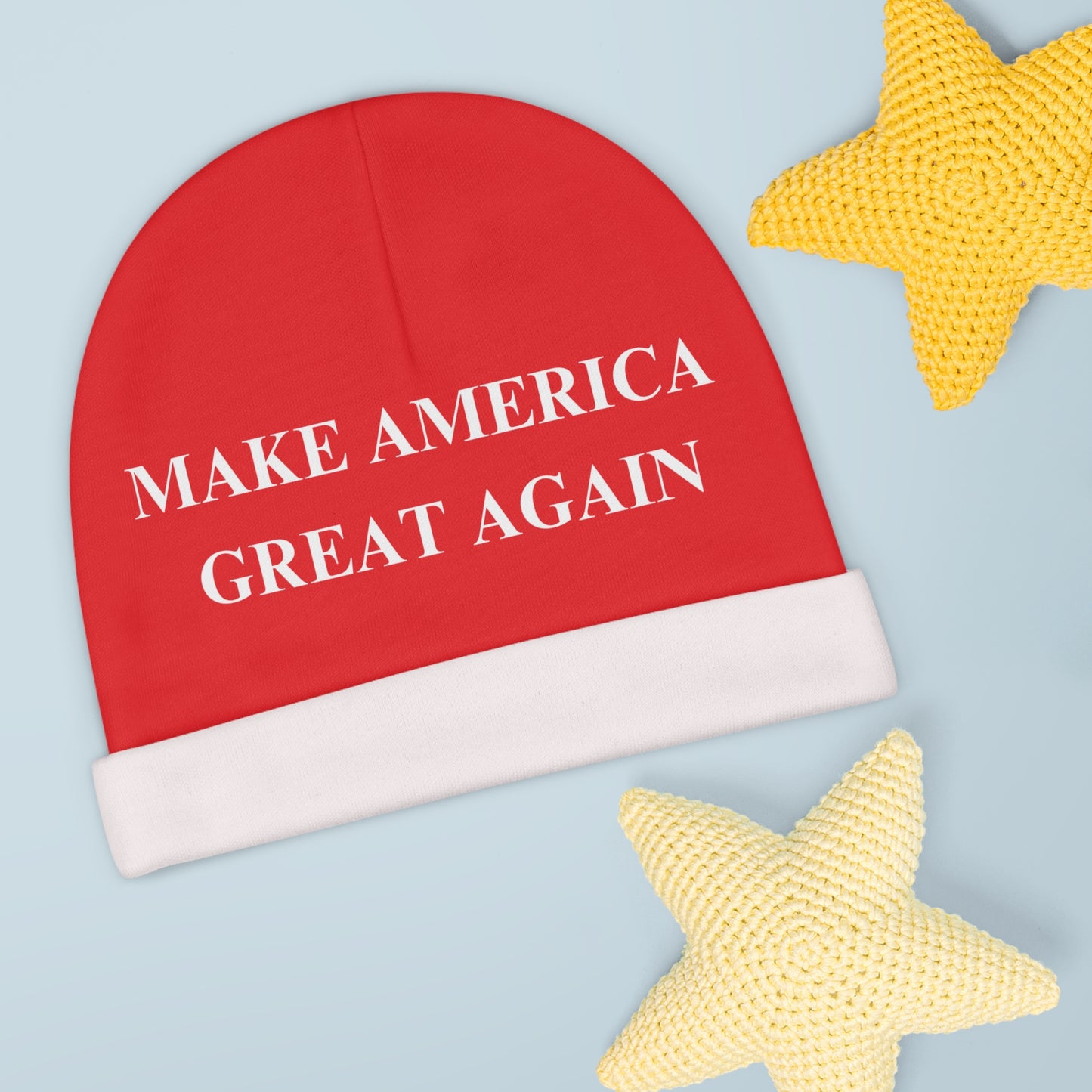 Make America Great Again Red Baby Beanie