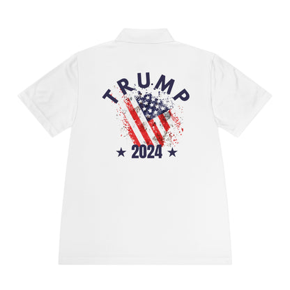 Trump 2024 Campaign 100% Polyester Polo - Assorted Colors