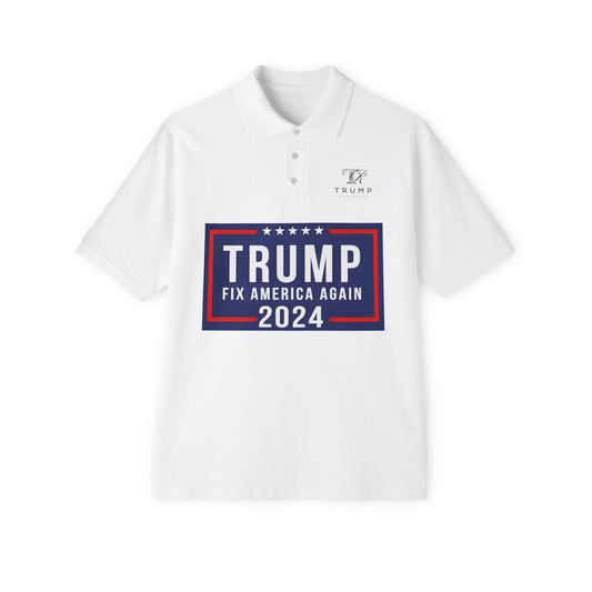 Fix America Again 100% Cotton Polo - Assorted Colors